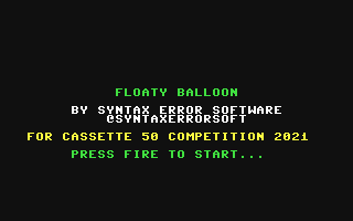 C64 GameBase Floaty_Balloon PhoenixWare 2021