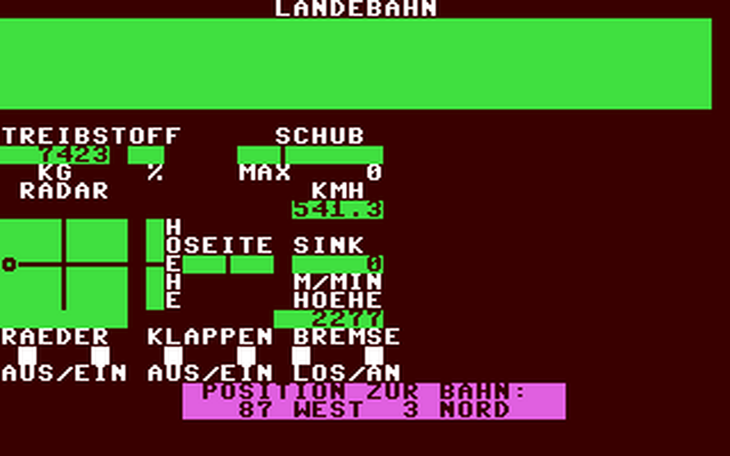 C64 GameBase Flugzeug SYBEX_Verlag 1984