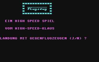 C64 GameBase Flugzeug Tronic_Verlag_GmbH/Computronic 1985