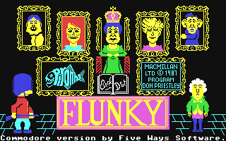 C64 GameBase Flunky Piranha/Macmillan_Ltd. 1987