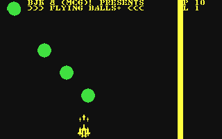 C64 GameBase Flying_Balls (Not_Published)