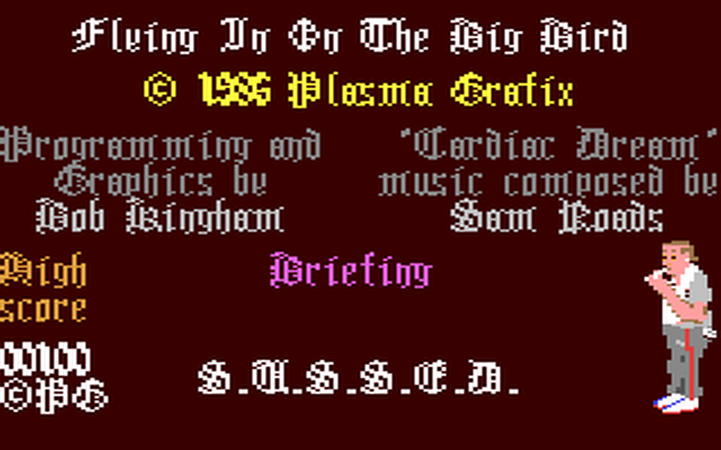 C64 GameBase Flying_in_on_the_Big_Bird Plasma_Grafix 1986