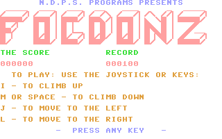 C64 GameBase Focdonz (Not_Published) 2020