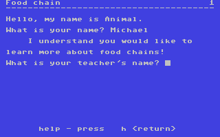 C64 GameBase Food_Chain Commodore_Educational_Software 1983