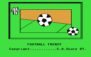 C64 GameBase Football_Frenzy Alternative_Software 1987