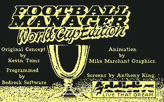 C64 GameBase Football_Manager_-_World_Cup_Edition Addictive_Games 1990