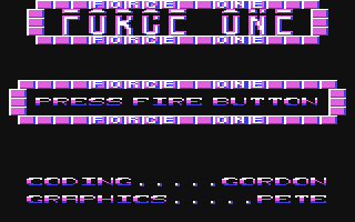 C64 GameBase Force_One Firebird 1987