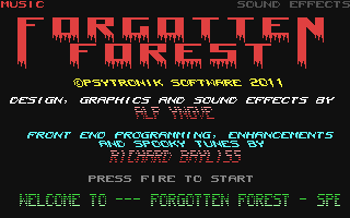 C64 GameBase Forgotten_Forest Psytronik_Software 2019
