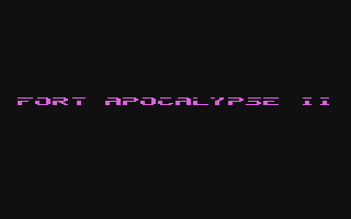 C64 GameBase Fort_Apocalypse_II (Public_Domain) 2010