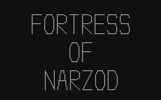 C64 GameBase Fortress_of_Narzod (Public_Domain) 2009