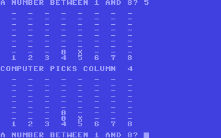 C64 GameBase Four_in_a_Row Creative_Computing 1979