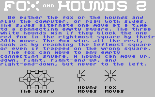 C64 GameBase Fox_and_Hounds_II Loadstar/J_&_F_Publishing,_Inc. 1999