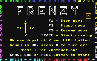 C64 GameBase Frenzy Micro_Power 1984