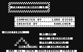 C64 GameBase Frettchen_Dash_10 (Not_Published) 1988