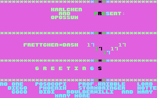 C64 GameBase Frettchen_Dash_17 (Not_Published) 1989