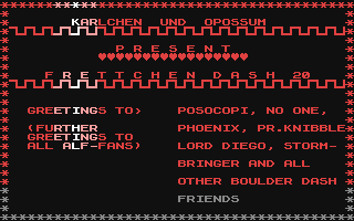 C64 GameBase Frettchen_Dash_20 (Not_Published) 1989