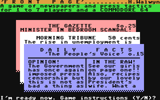 C64 GameBase Front_Page Addison-Wesley_Publishers_Ltd. 1984