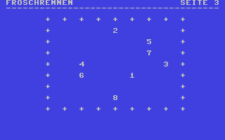 C64 GameBase Froschrennen Tiger-Crew-Disk_PD