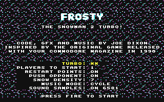 C64 GameBase Frosty_the_Snowman_II_-_Turbo! Beyond_Reproach 2009
