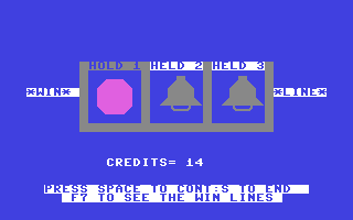 C64 GameBase Fruit_Machine Alpha_Software_Ltd. 1986