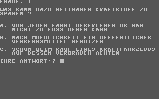 C64 GameBase Führerschein-Prüfung Tiger-Crew-Disk_PD 1990
