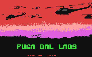 C64 GameBase Fuga_dal_Laos Edizioni_Hobby_s.r.l./Epic_3000 1986