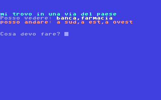 C64 GameBase Fuga_nel_Tempo (Not_Published) 1986