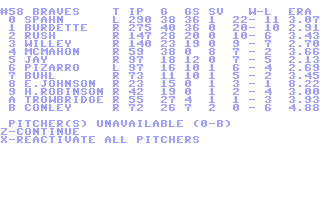 C64 GameBase Full_Count_Baseball Lance_Haffner_Games 1987