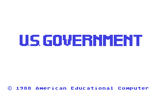 C64 GameBase Fun_Learning_-_US_Government_Quiz American_Educational_Computer_(AEC) 1988