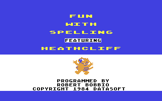 C64 GameBase Fun_with_Spelling_featuring_Heathcliff Datasoft 1984