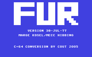 C64 GameBase Fur (Not_Published) 2005