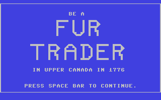 C64 GameBase Fur_Trader Commodore_Educational_Software 1983