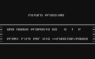 C64 GameBase Futuro_Prossimo (Created_with_SEUCK)