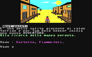 C64 GameBase Febbre_dell'Oro,_La Edizioni_Societa_SIPE_srl./Adventure_64 1986