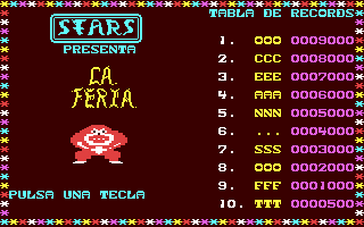 C64 GameBase Feria,_La Microjet/STARS_Commodore 1985