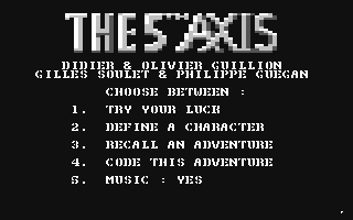 C64 GameBase Fifth_Axis,_The Activision/Loriciels_Ltd. 1986