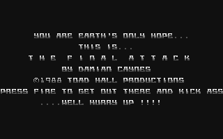 C64 GameBase Final_Attack,_The (Public_Domain) 2016