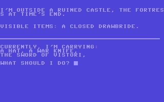 C64 GameBase Fortress_at_Time's_End,_The Virgin_Books 1985