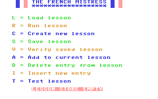 C64 GameBase French_Mistress,_The_-_Level_B Kosmos_Software 1984