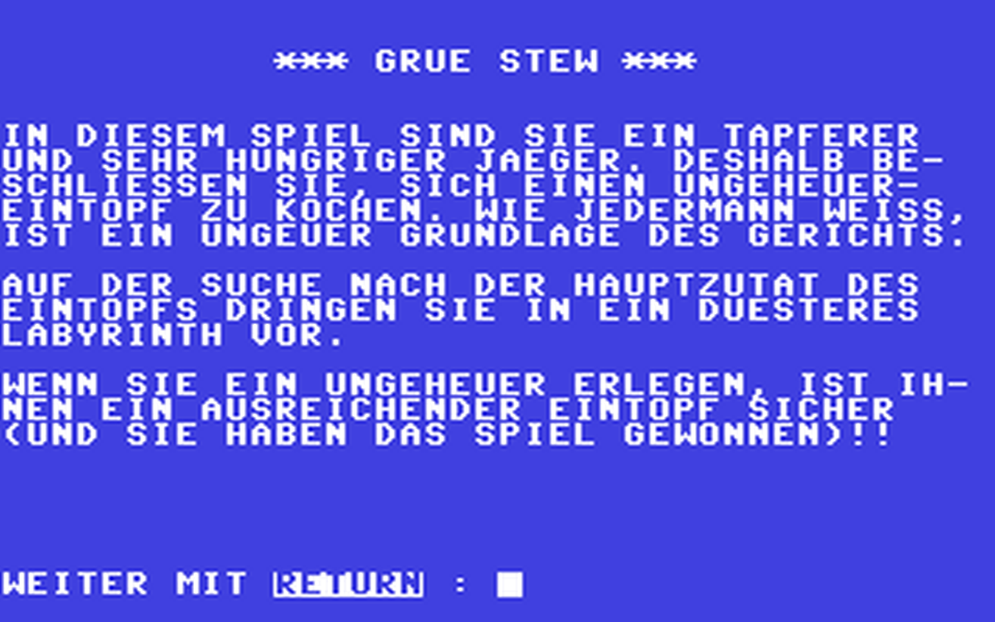 C64 GameBase Grue_Stew