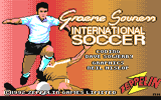 C64 GameBase Graeme_Souness_International_Soccer Zeppelin_Games 1992