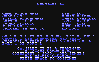 C64 GameBase Gauntlet_II Mindscape,_Inc. 1989