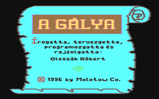 C64 GameBase Gálya,_A Molotow_Cocktails 1993