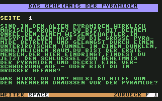 C64 GameBase Geheimnis_der_Pyramiden,_Das (Public_Domain)