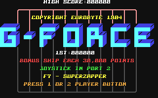 C64 GameBase G-Force Euro-Byte_Ltd. 1984