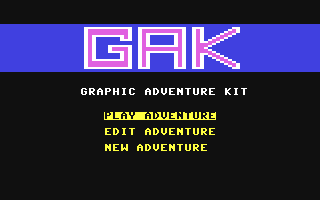 C64 GameBase GAK_-_Graphic_Adventure_Kit COMPUTE!_Publications,_Inc. 1987