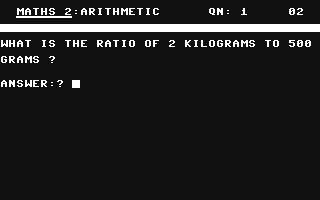 C64 GameBase GCE'O'Level_-_Mathematics_2 Ivan_Berg_Software_Ltd. 1983