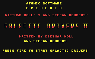 C64 GameBase Galactic_Drivers_II Multisoft 1987
