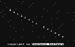 C64 GameBase Galactic_Escape Courbois_Software 1984