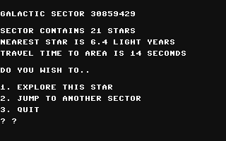 C64 GameBase Galactic_Frontier Free_Spirit_Software,_Inc. 1986
